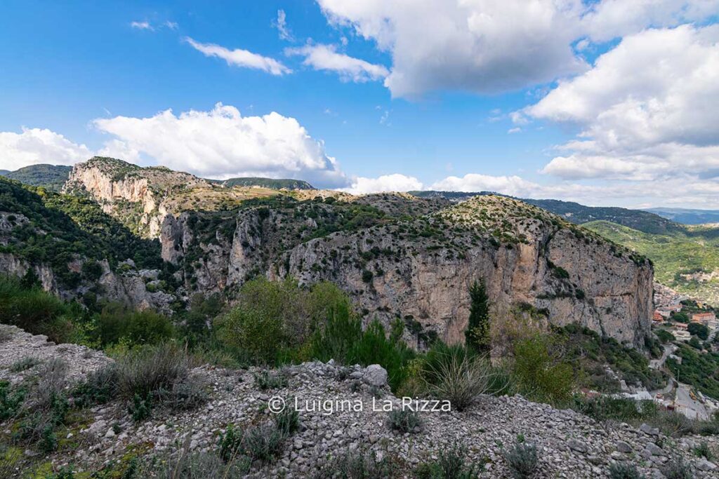 vista dalle dolomiti del sud