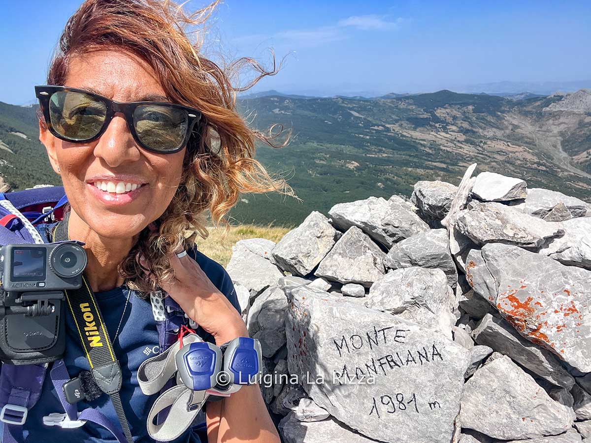 escursione monte manfriana pollino